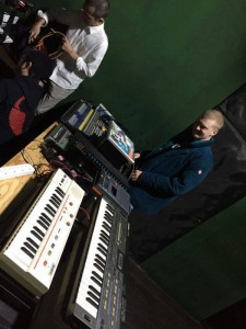Me and Tapes in front of Casiotone MT-40 & Casio CZ-101