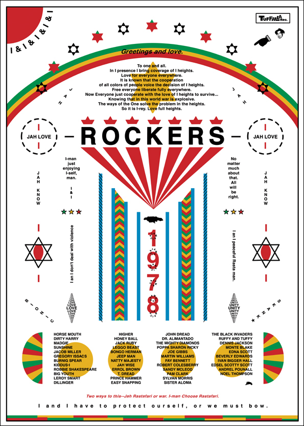 ROCKERS POSTER 限定100枚 (シリアルNo.入) / ステッカー付き by